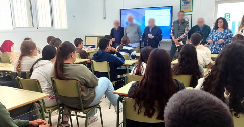 Alumnos del IES Astaroth participan en una jornada sobre el Día Mundial sin Alcohol