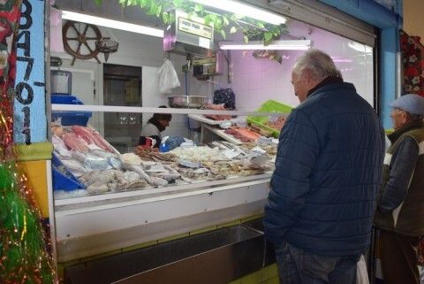 Pescadería del Mercado Norte de Rota